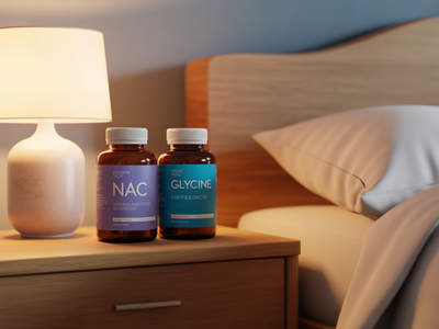 Glicina și NAC: Duo-ul Secret Pentru Somn Profund și Detoxifiere