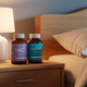 AI Generated Cover: NAC and glycine supplement bottles on the nightsta