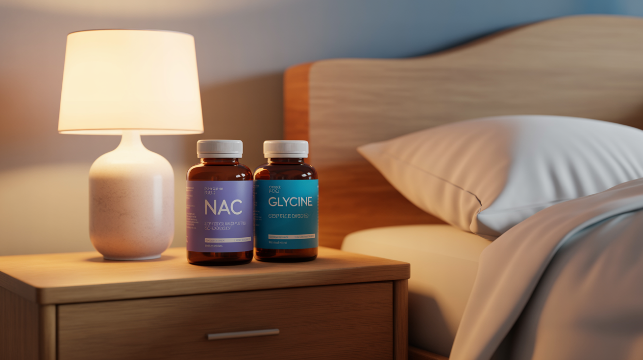 Glicina și NAC: Duo-ul Secret Pentru Somn Profund și Detoxifiere